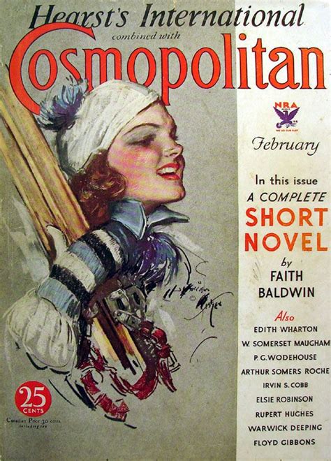 Cosmopolitan Magazine February 1934 Artist Harrison Fisher