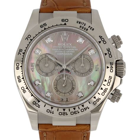 Rolex Daytona En Or Blanc Chronext