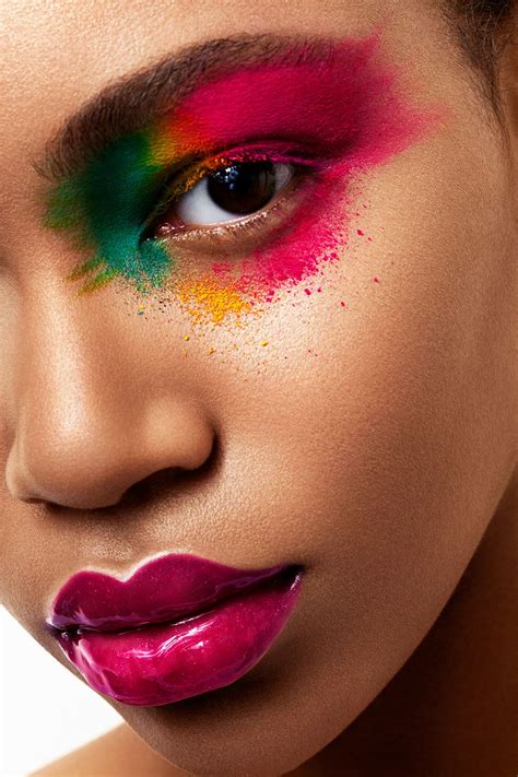 Color Splash On Behance Photographic Makeup Extreme Makeup Artistry