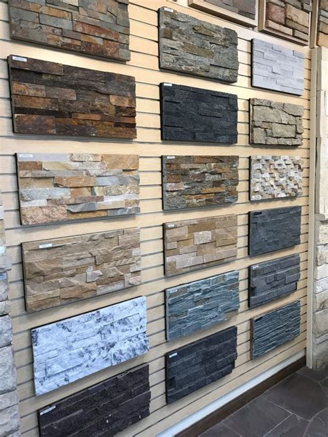 How To Install Stacked Stone Tile On Drywall Exterior Stone Tiles