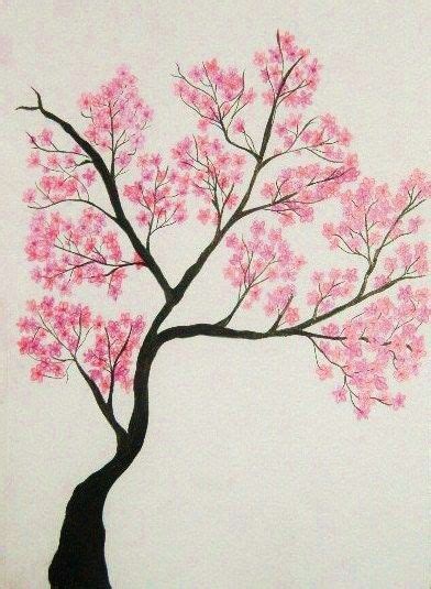 Cherry Blossom Tree Drawing Easy Cherry Blossom Tree Drawing Japanese