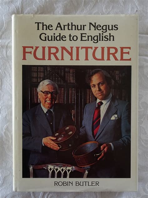 the arthur negus guide to english furniture by robin butler morgan s rare books