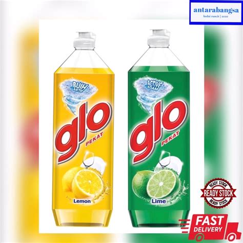 Glo Concentrated Dishwashing Liquid 900ml Shopee Malaysia