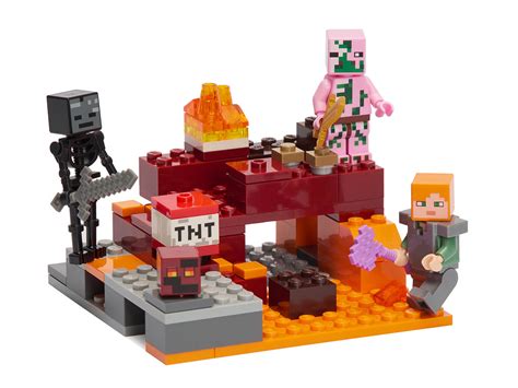 Lego 21139 Minecraft The Nether Fight Toys And Games Lego Toys