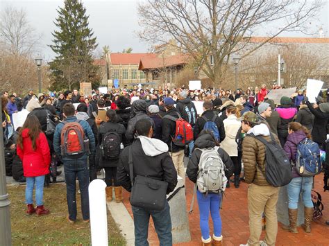 Peaceful Campus Demonstration Reflects National Concerns News