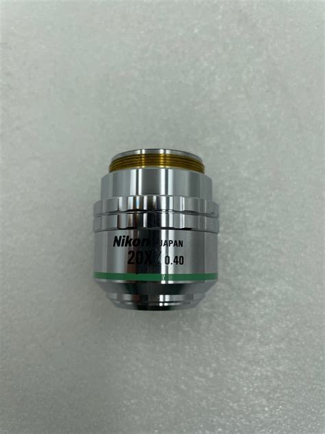 Nikon 20x040 Microscope Objective Lens Novus Ferro Pte Ltd