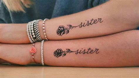 Word Tattoo Design Wordtattoodesign Matching Sister Tattoos Sister
