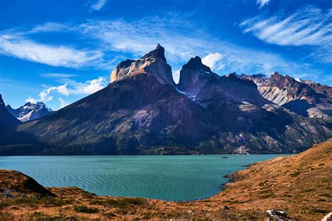 Torres Del Paine National Park Map Patagonia Chile