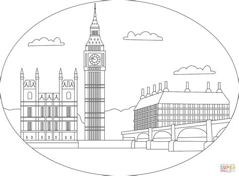 Big Ben Coloring Page Free Printable Coloring Pages