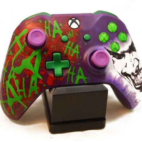 Handcrafted Joker Inspired Controller For Xbox Etsy In 2021 Custom