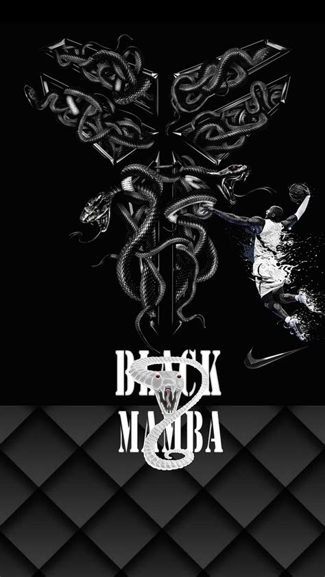 Black Mamba Logo Basketball Log Nike Hd Phone Wallpaper Peakpx