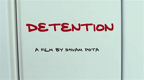 Detention A Short Film By Shivam Pota Film Riot One Min Short Film