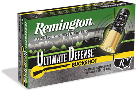 Remington Ultimate Defense Shotshell 410 Bore 5 Pellet 3 Centerfire
