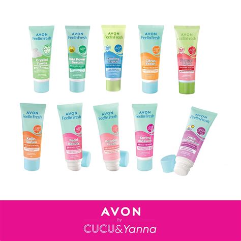Avon Feelin Fresh Quelch Anti Perspirant Deodorant Creams Shopee