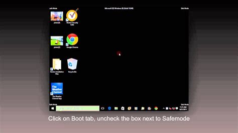 Log in with a user account that has administrator permissions, and perform the changes. How to Fix Windows 10 from booting into Safe Mode - YouTube