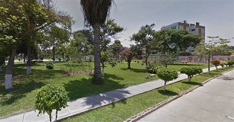San Luis In Lima Peru Sport Märkte Und Parks
