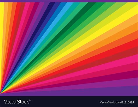Rainbow Colored Background Royalty Free Vector Image