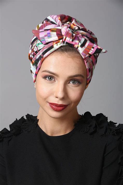 Modern Hijab Turban Hat Chemo Head Scarf Vintage Turban Etsy Chemo Head Scarf Head Scarf