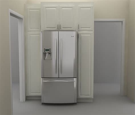 Roll out pantry beside refrigerator. PANTRY BY FRIDGE | There are two tall pantry cabinets at ...