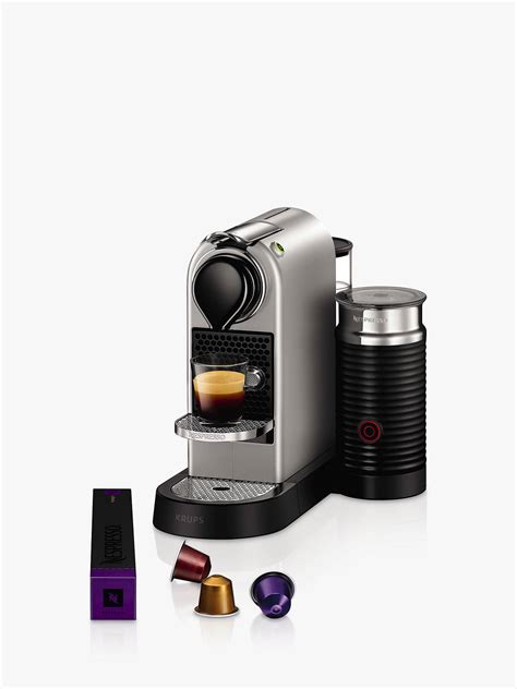 All pod coffee was made in a delonghi nespresso citiz & milk machine. Nespresso CitiZ and Milk Pod Coffee Machine by KRUPS at ...