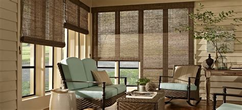 Natural Woven Wood Shades And Blinds Long Island Window Treatments