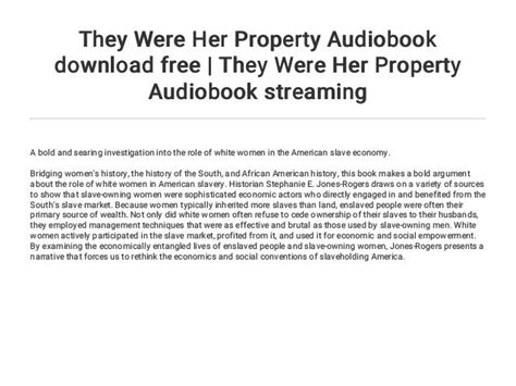 They Were Her Property Audiobook Download Free They Were Her Property
