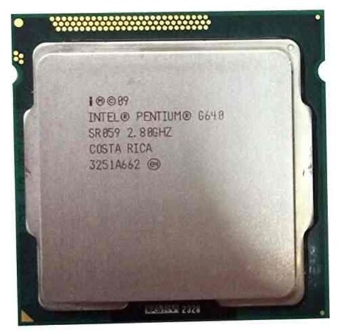 Buy Intel Pentium Dual Core G640 28 Ghz 3 Mb 2 Cores 1155 Processor