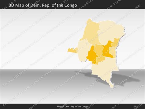Democratic Republic Of The Congo Map Editable Map Of Democratic Republic Of The Congo For