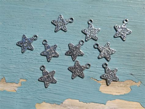 Just for You Pendant Star Pendant Silver Stars Star Charms ...