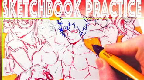 Sketchbook Drawing Drawing Practice Anime Manga Sketch Youtube