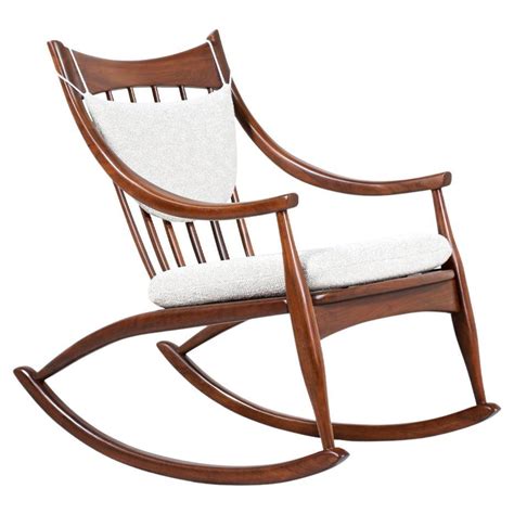 Walnut Rocking Chair For Sale At 1stdibs