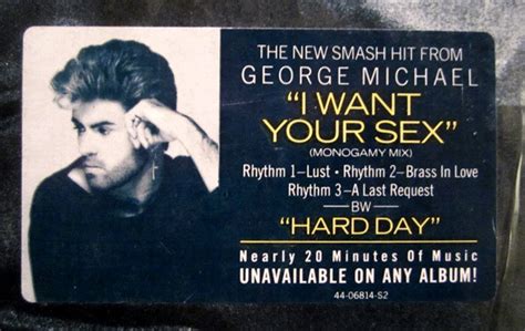 George Michael I Want Your Sex Used Vinyl High Fidelity Vinyl Records And Hi Fi Equipment