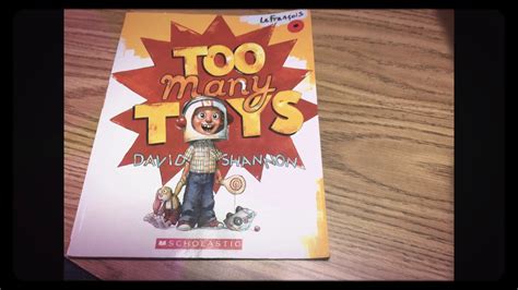 Too Many Toys A Book Trailer Youtube