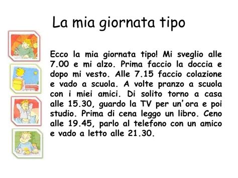 Ppt La Mia Giornata Powerpoint Presentation Free Download Id4186190
