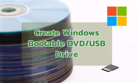Create Windows 10 8 1 Bootable DVD Or USB Pendrive FTB