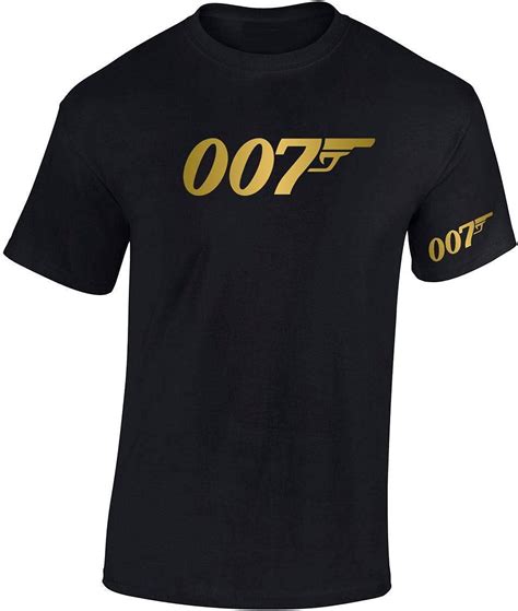 Mgear James Bond 007 T Shirt T Shirt Customised Text Printed Tee