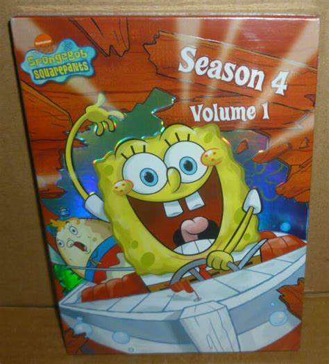 Spongebob Squarepants Season 4 Vol 1 Dvd 2006 2 Disc Set For
