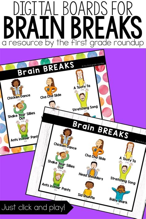 Brain Break For 1st Graders Brainly Gtr