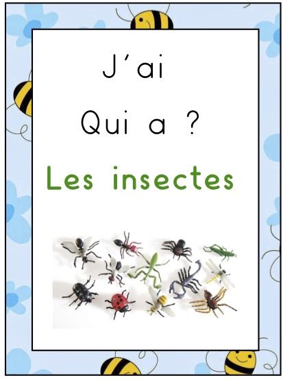 Les Petits Jeux De July Les Insectes