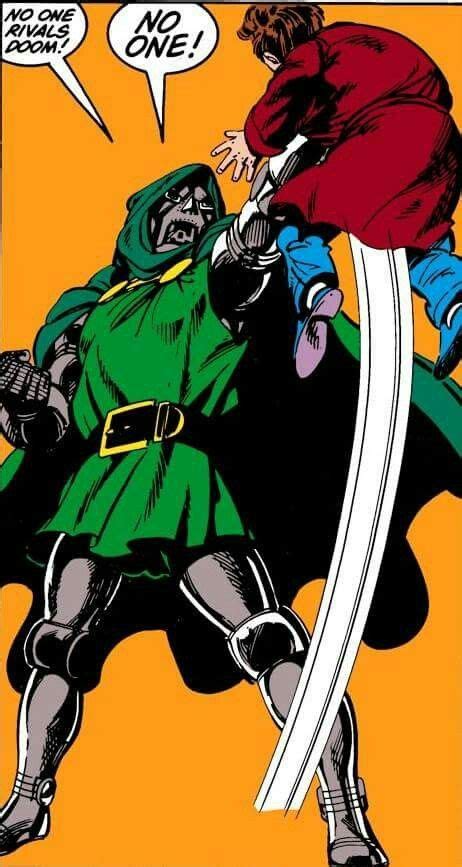 Dr Doom Marvel Villains Comic Book Cover Superhero