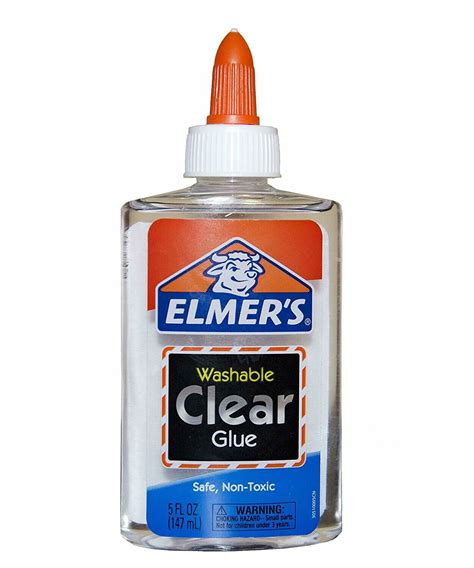 Elmers Clear School Glue Washable 5 Oz