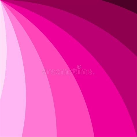 Abstract Pink Tone Curve Stock Vector Illustration Of Modern 124141388