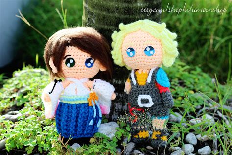 Tidus Yuna Final Fantasy X Ff10 Plushie Amigurumi Etsy