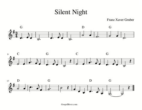 Play Piano With Chords Play Silent Night By Ear