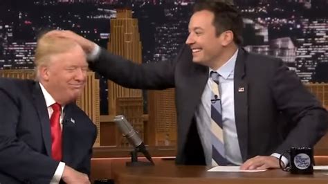 Trump Tells Whimpering Jimmy Fallon To Be A Man Over Tonight Show