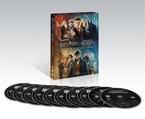 The Wizarding World 10 Film Collection 20th Anniversary Edition By