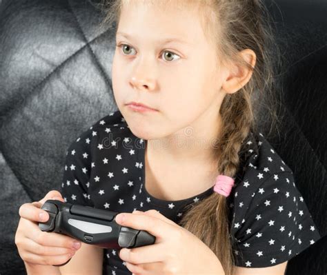 Child Playing Video Games Stock Image Image Of Kids 104712157