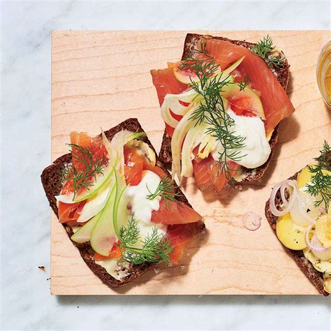 Smoked Salmon Smørrebrød Recipe Claus Meyer Food And Wine