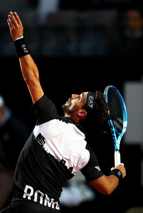 Giorgio Armani Habille Fabio Fognini Au Masters De Rome ...