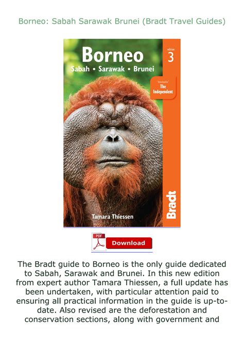 Ebook Read Borneo Sabah Sarawak Brunei Bradt Travel Guides By